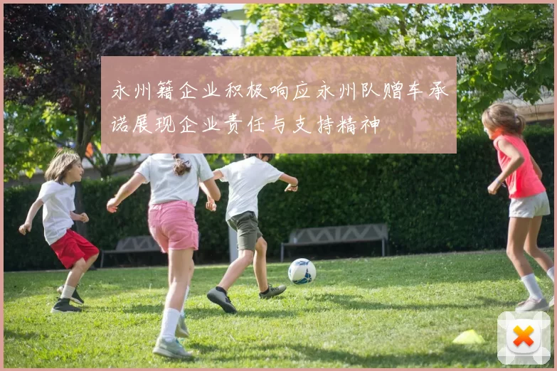 永州籍企业积极响应永州队赠车承诺展现企业责任与支持精神